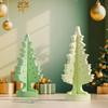 Flexible Christmas Tree Craft Mold Multipurpose Use Suitable for Festival Decorations Handmade Gifts and Seasonal Crafts