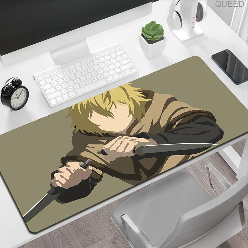 Großes Mauspadd Vinland Saga Mauspadd Gaming Groß Xxl Gamer Tastatur Mausmatte Schreibtischschutz Zubehör Computer PC Schreibtische Unterlagen