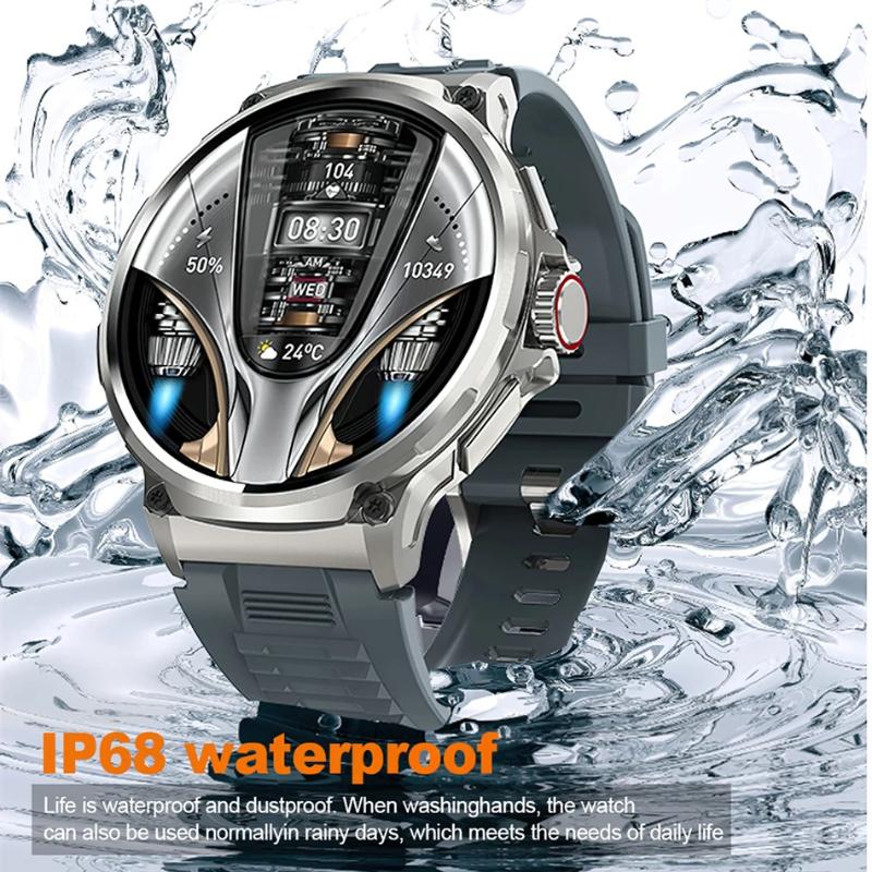 2025 NEW Smart Watch Men 1.85 Inch Ultra HD 710 MAh Extra Long Life Military Smartwatches 400+Dial Fitness BT Calling Smartwatch