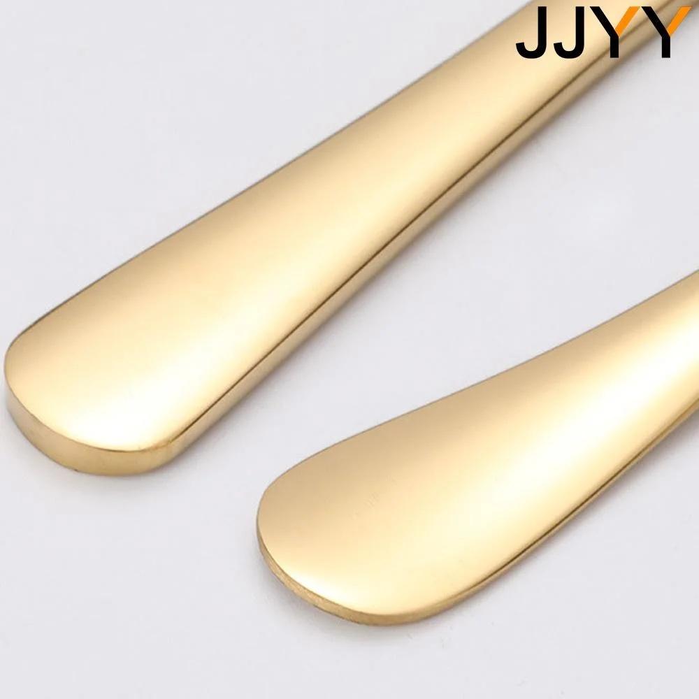 Premium 5-Piece Stainless Steel Flatware Set with Gift Box for Elegant Travel Camping Cutlery Home Wedding Use