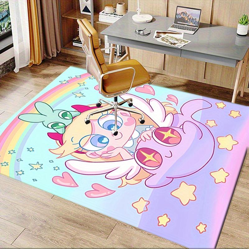 1pc Star vs. the Forces of Evil Office Carpet Soft Polyester Entrance Carpet Washable Non slip Machi