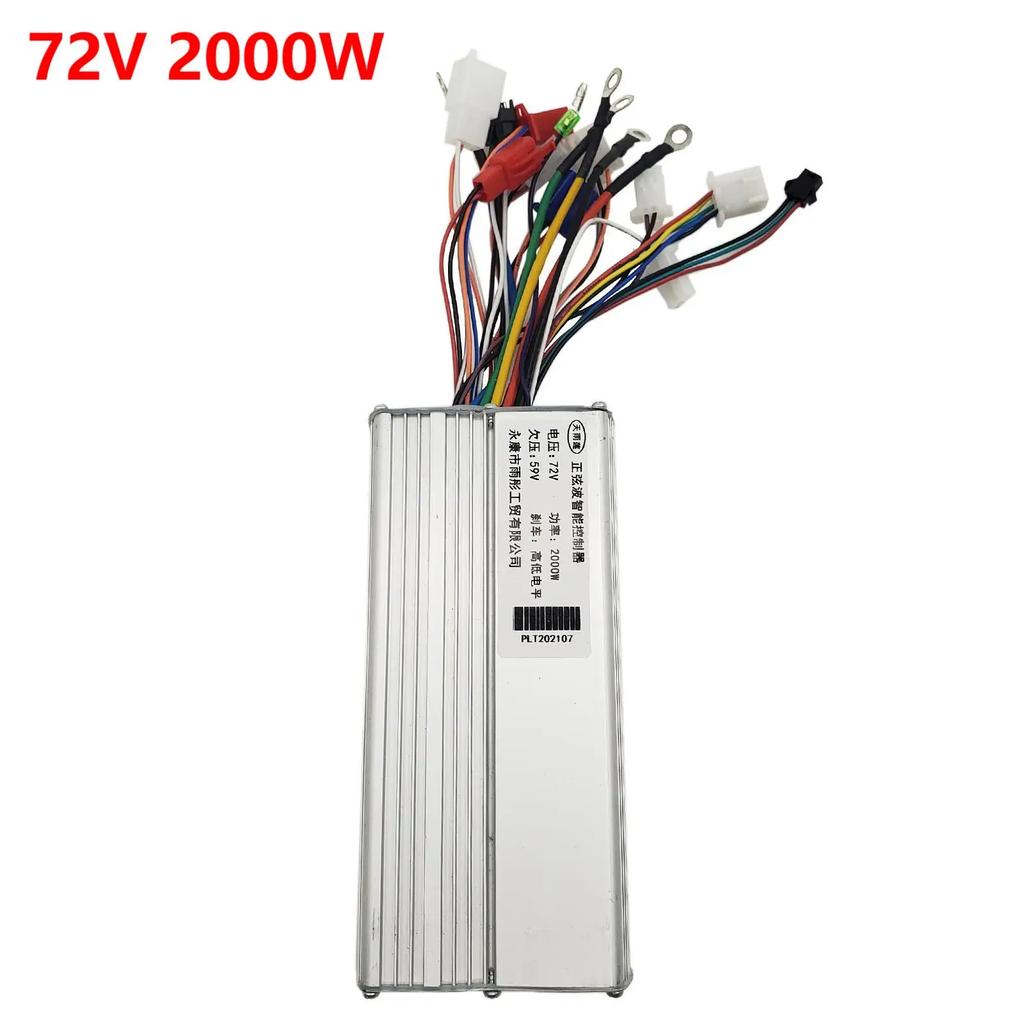 60V 1500W 2000W 72V Dreistufiger Variable Speed Vektor Sinuswellen-Controller für Citycoco Elektroroller Teile