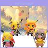 Adorable Pikachu Cosplay Demon Slayer Nezuko And Inosuke Model Toy Figure Collection