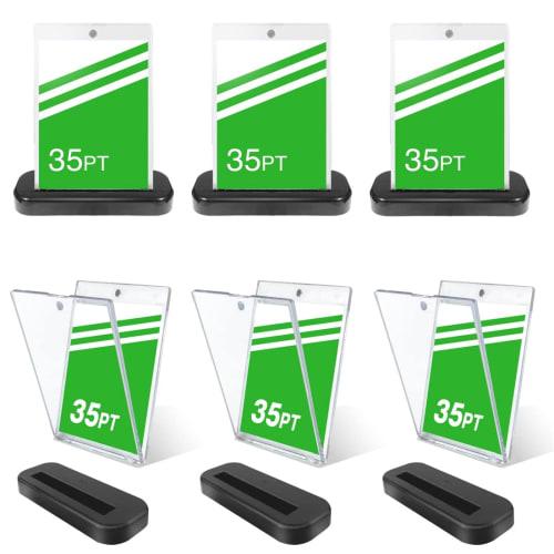 Set of 6 Magnetic Card Loaders, Magnetic Holders, 35PT Card Storage, UV Protection, Trading Card Storage, Protective Cases, Display Cases (Set of 6 Lo