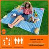 Tapis de Pique-nique Portable d'Extérieur - Imperméable, Épais, Parfait pour le Camping, la Plage ou les Sorties Printanières