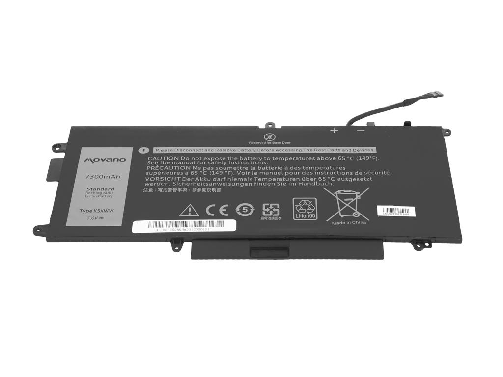 K5XWW Battery for Dell Latitude 5289 7390 2-in-1 - 7300mAh