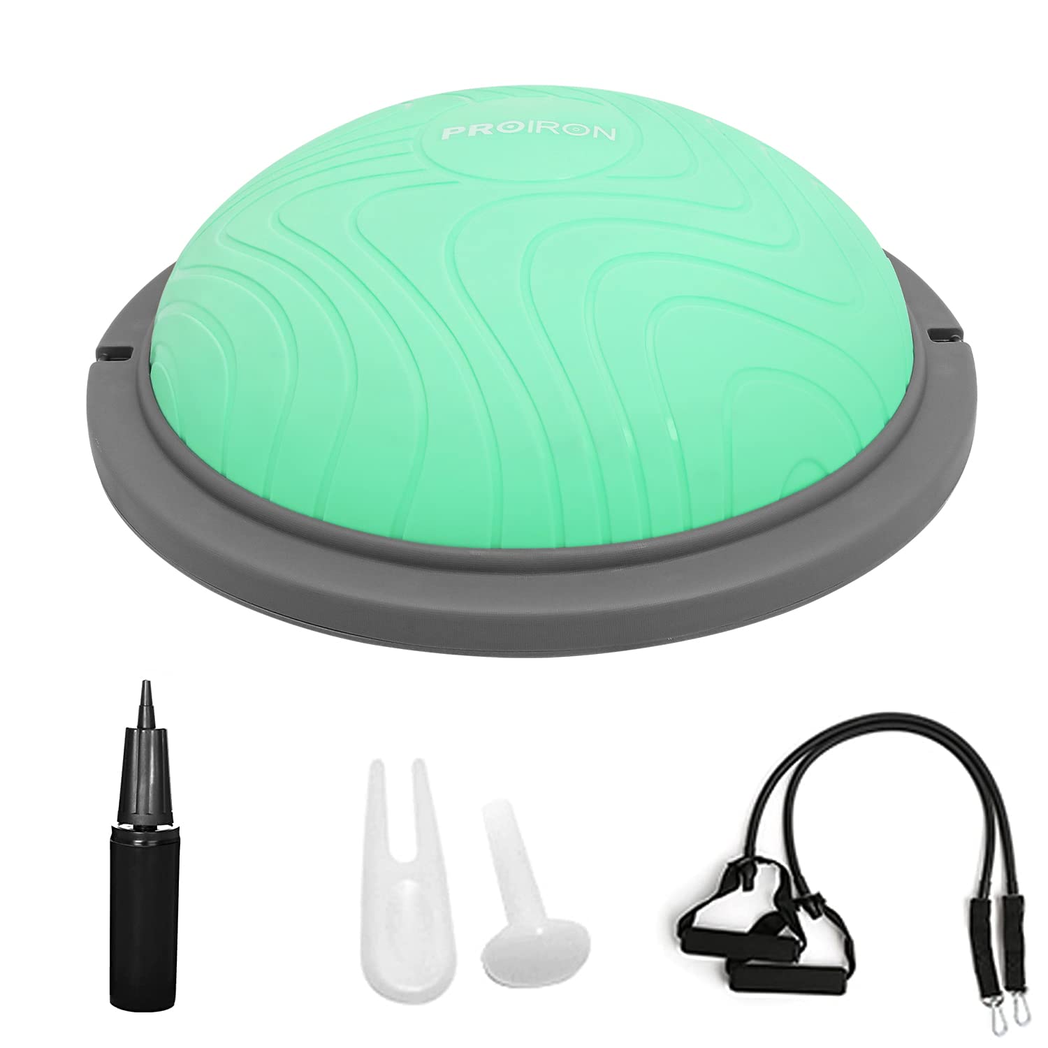 

PROIRON Balance Dome, Balance Ball, Hemispherical Balance Board, 300kg Weight Capacity, Green