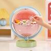 Dopamine Desktop Storage Box Double Layer Planet Shape Hairpin Head Rope Display Rack Large Capacity Dustproof