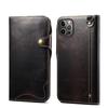 Suitable for Apple 16promax Phone Case Oil Wax Flip Cover Card, IPhone15 Business 14, Anti-drop 13, Cowhide Case