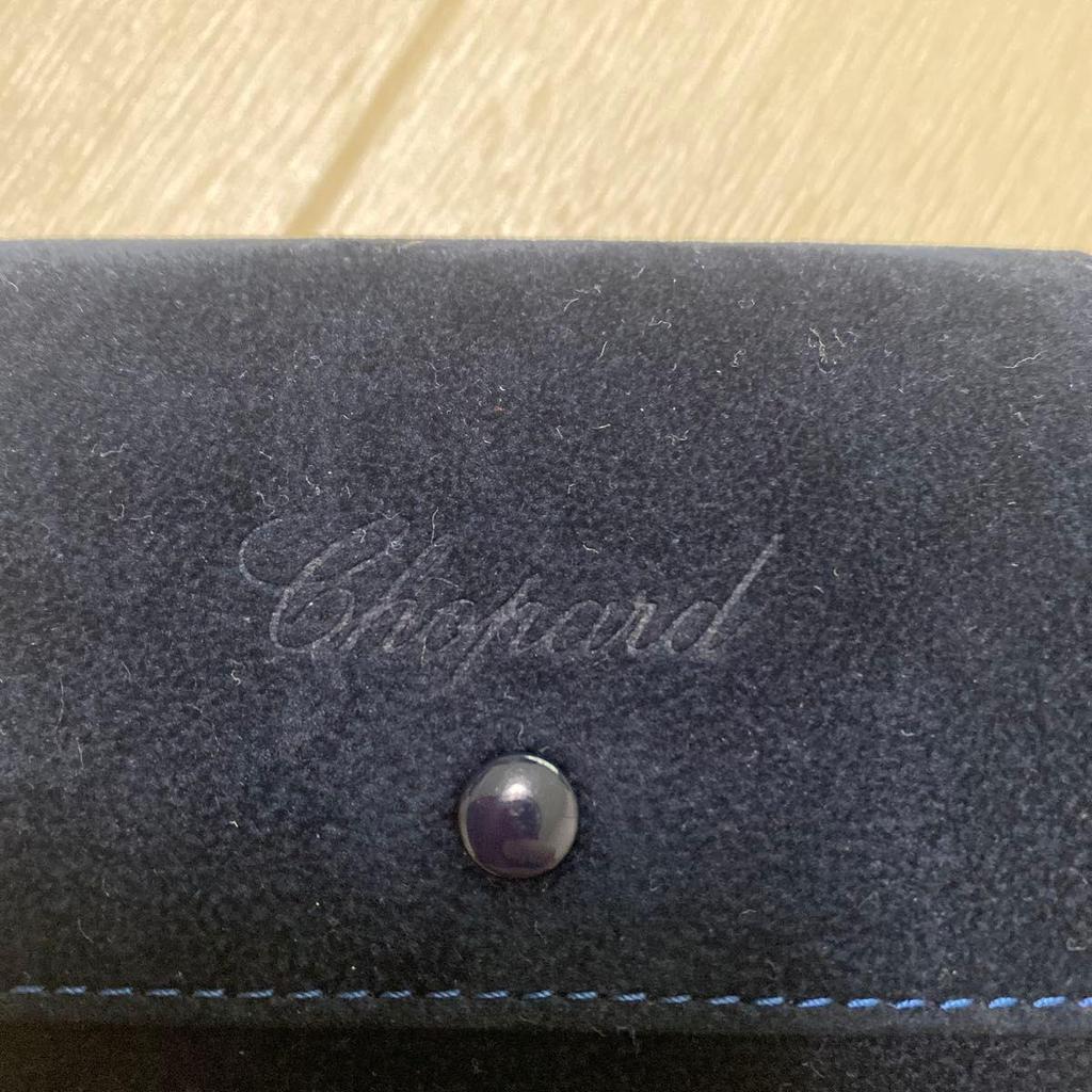 Used Chopard Suede-like watch case Mobile case Good condition