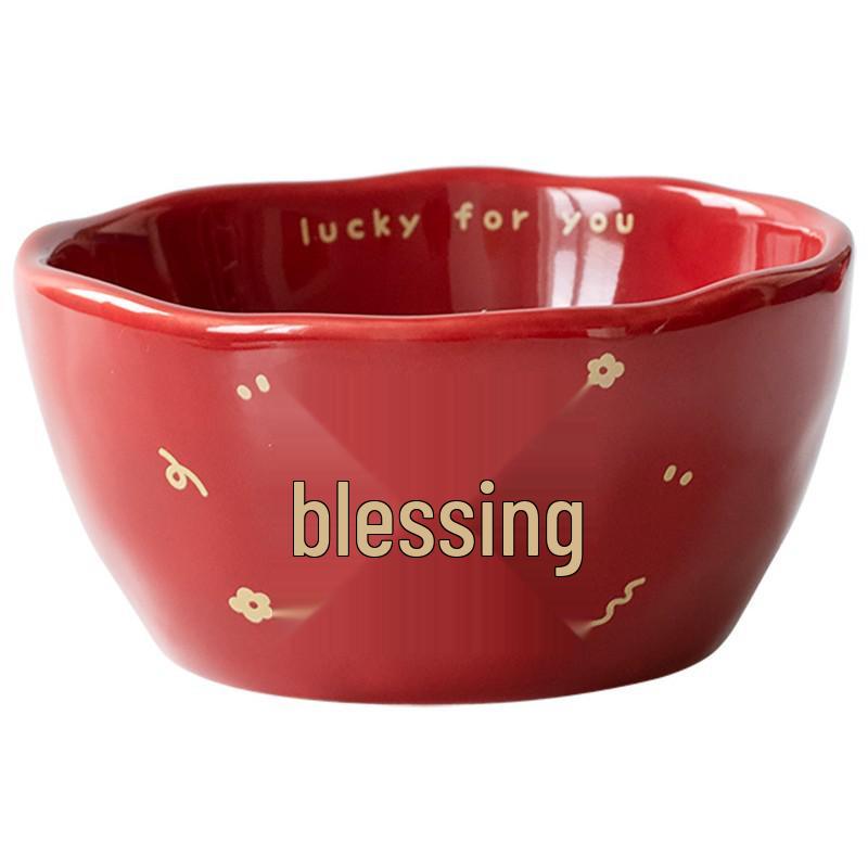 Ceramic Rice Bowl & Chopsticks Set: Elegant Housewarming, Wedding or Baby Gift Souvenir