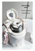 Large Capacity Stainless Steel Insulated Cold Cup with Straw - Outdoor Ice Cooler Cup for Car