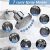 7 Sprays Mode Regulable Angle Shower Head With Advanced 25 Level Filtration To Prevent Eczema Dry Skin