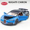1/32 Bugatti Chiron Sports Car Metal Toy Alloy Car Diecasts & Toy Vehicles Car Model Sound and Light Model Car Toys for Children