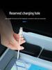 Tesla Model 3 Facelift Double-Layer Center Console Glasses Holder & Storage Box Accessory.