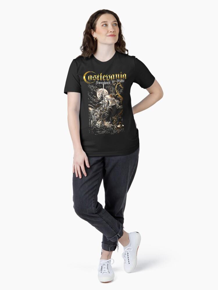 Castlevania US Konami Castlevania Symphony Box Art Essential T-Shirt