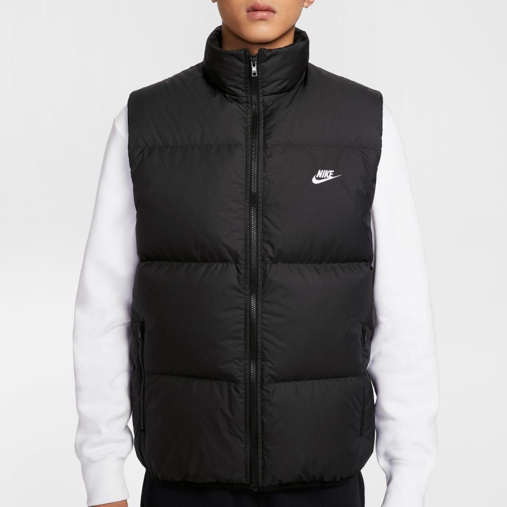 Nike M Tf Club Puffer Vest 65 Ib2978 010blk Wht