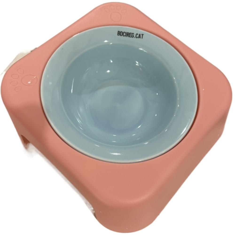 

Dopamine Dog Slow Feeder Dish Anti Overturning Drinking Bowl Cat Bowl Flying Disc Bowl Neck Guard синий