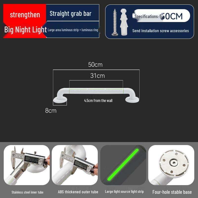 Stainless Steel Bathroom Safety Grab Bar