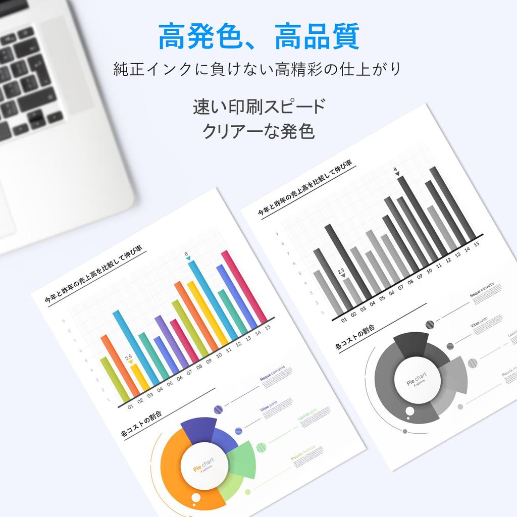 INKCLOUD and Ink Cartridges for Canon Compatible with Canon and 331 XL Includes a multipack with ink level indicator and a Japanese instruction Higher