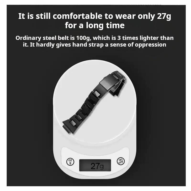 Black Bracelet For Casio G-shock DW-6900 DW9600 DW5600 GW-M5610 GA-2100 Men Series Watch Strap Plastic Steel Watchband 16mm Band