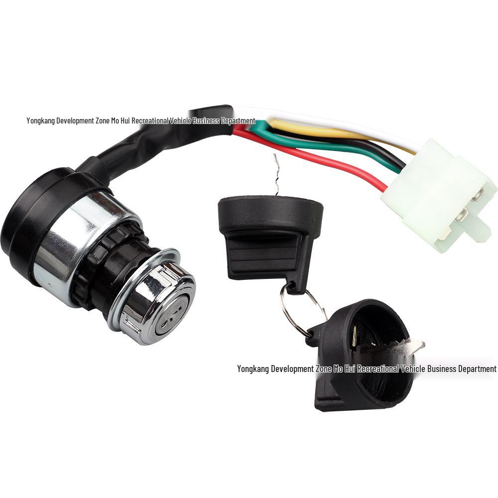 ATV Beach Kart Off-Road Motorcycle Five-Pin Ignition Key Lock Switch