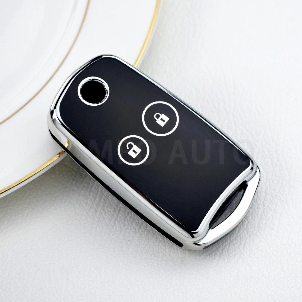 2 3 Buttons Car Key Case Flip Remote Control Fobs Protector Cover Skin For Honda Acura Accord Cr-V Civic Jazz Cr-Z 2011 2012