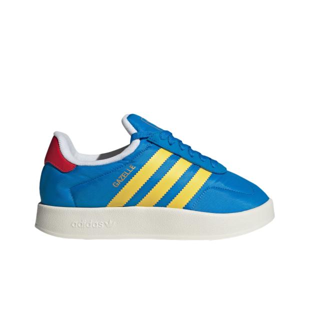 Adidas Gazelle Home Bright Blue Yellow (Womens) Unisex Sneakers Better-Scarlet IH5503