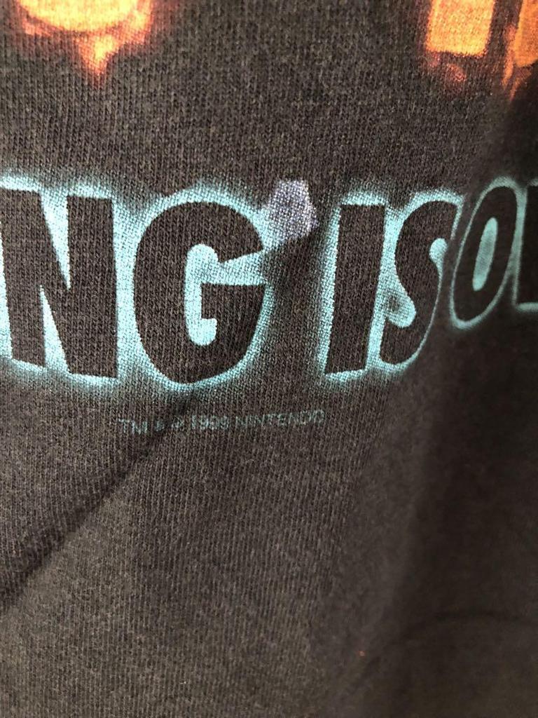 [USED] Pokemon Mew & Mewtwo Anime Print T-Shirt, Black, Vintage