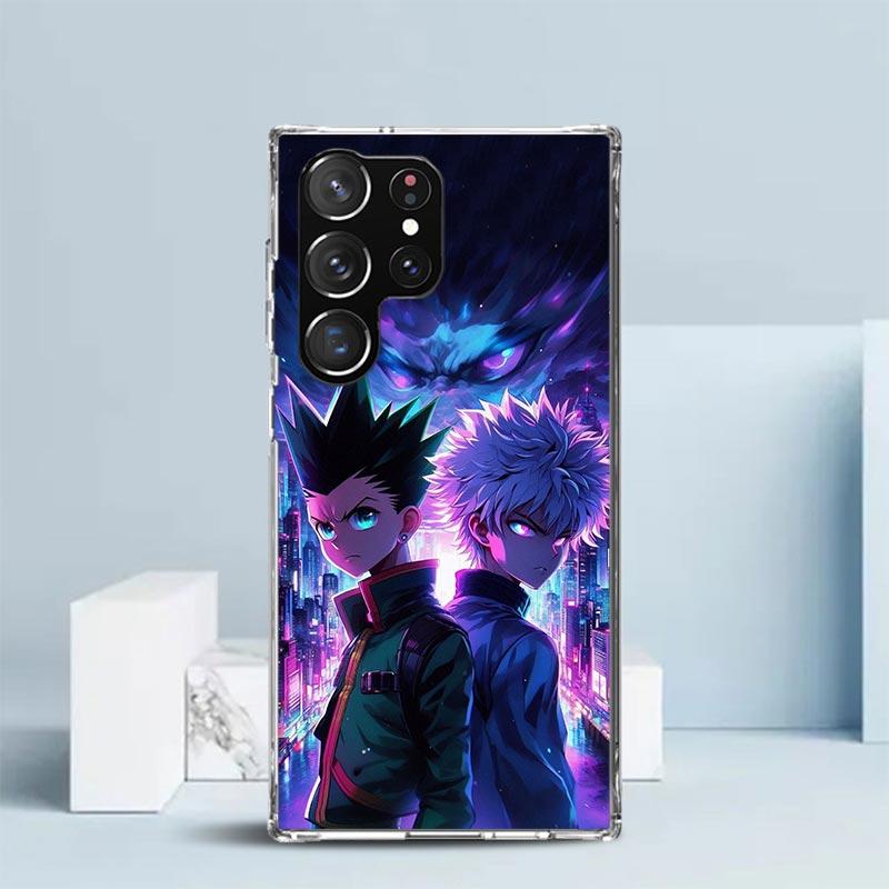 

Huner X-Hunters Gon Phone Case For Samsung Galaxy S24 S25 Edge S26 Ultra S22 S23 Plus S21 + S20 FE Soft TPU Back Cover Galaxy S2 Samsung S24 FE
