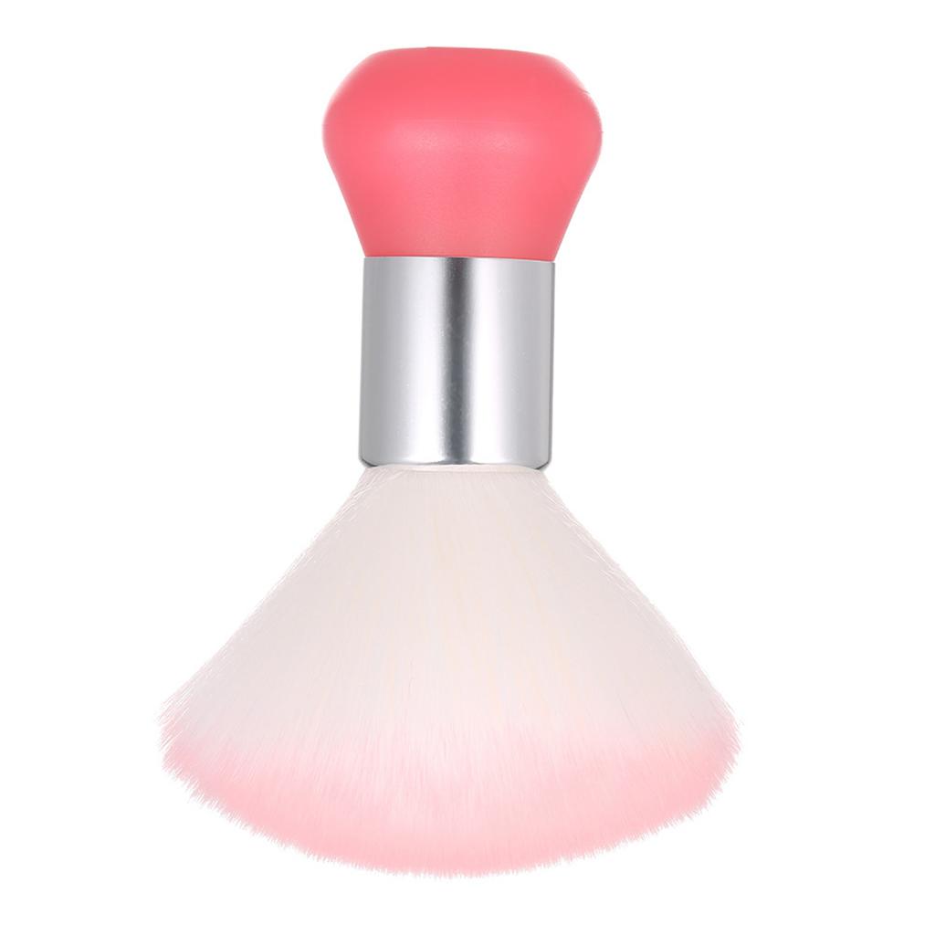 Neck Duster Brush Nail Art Dust Brush Large Nail Powder Brushes Hair Cleaing Brush for Removing Hair on Neck Multi