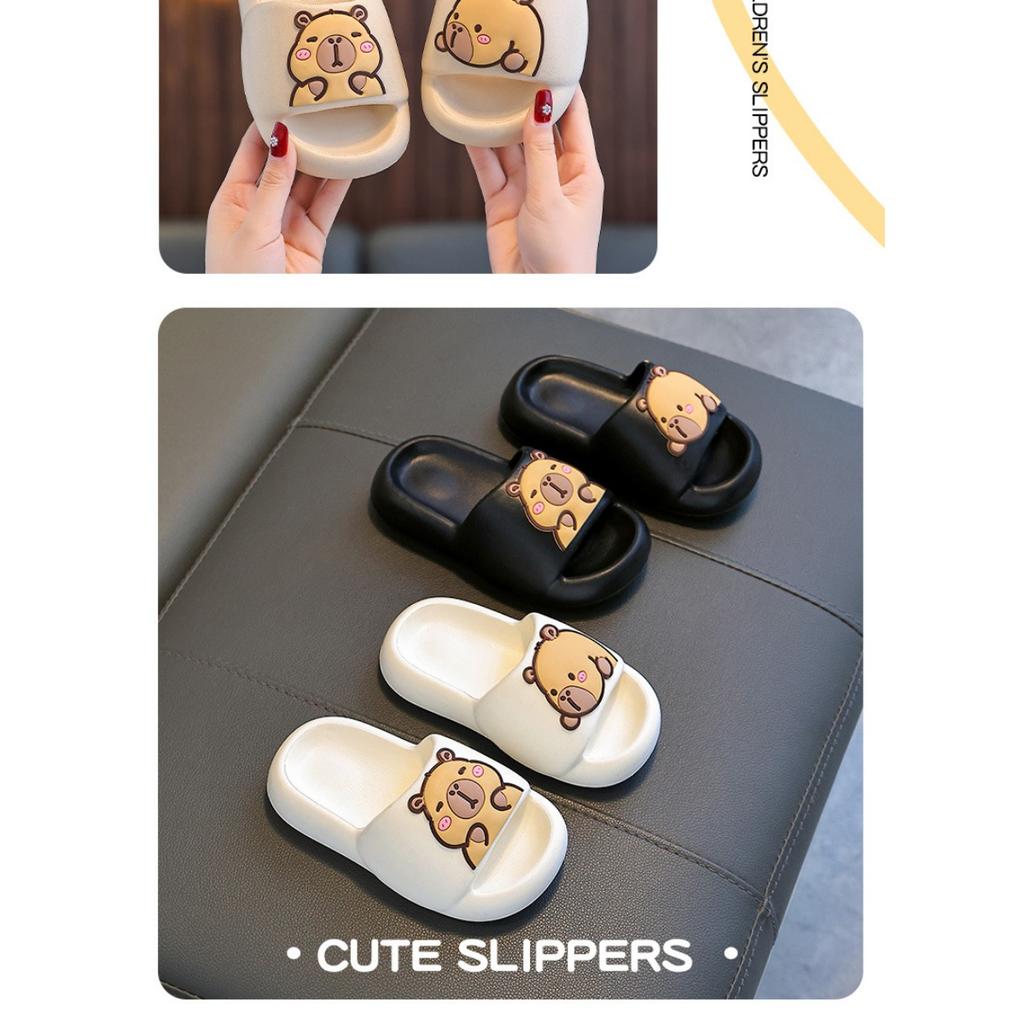 EVA Dětské a dospělé pohodlné kreslené pantofle s pohodlnou podrážkou vhodné pro interiérový design a domácí pantofle