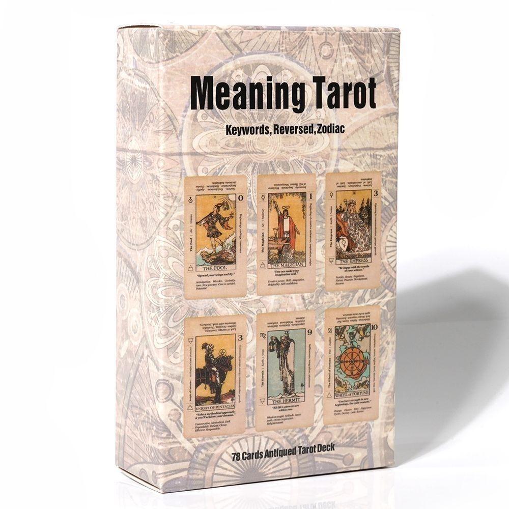 10.3*6cm Meaning Tarot