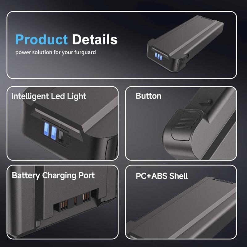 Long Lasting 2500mAh Robotic Vacuum Battery 25.2V Replacement Power for Extended Cleaning Event and Fast Charging