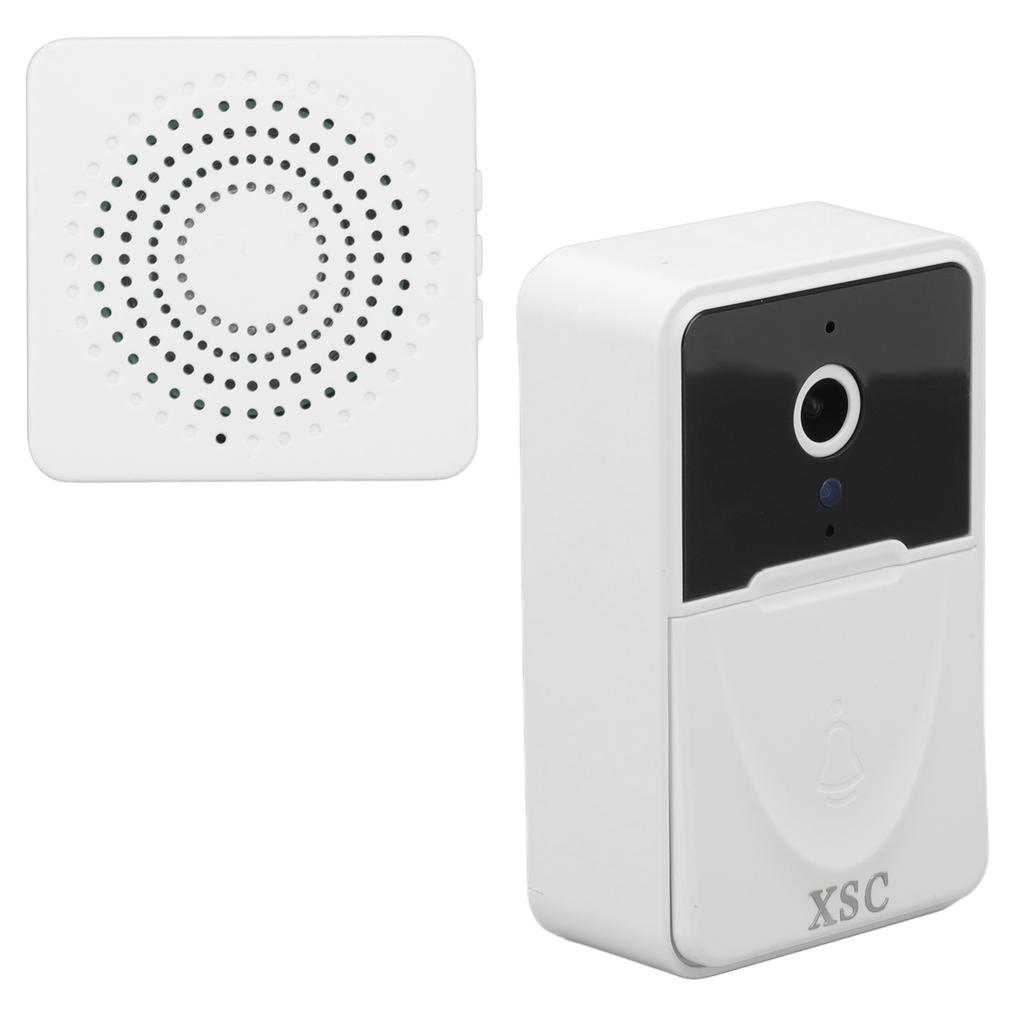 Wireless Doorbell Camera ABS 1000mah WiFi Smart Video Voice Monitoring Remote Control Doorbell with