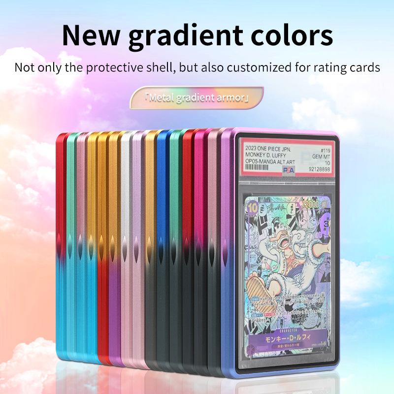 Applicable To PSA11PT Rating Card Protective Case Pokémon Star Card Gradual Change Metal Glass Set Explosive