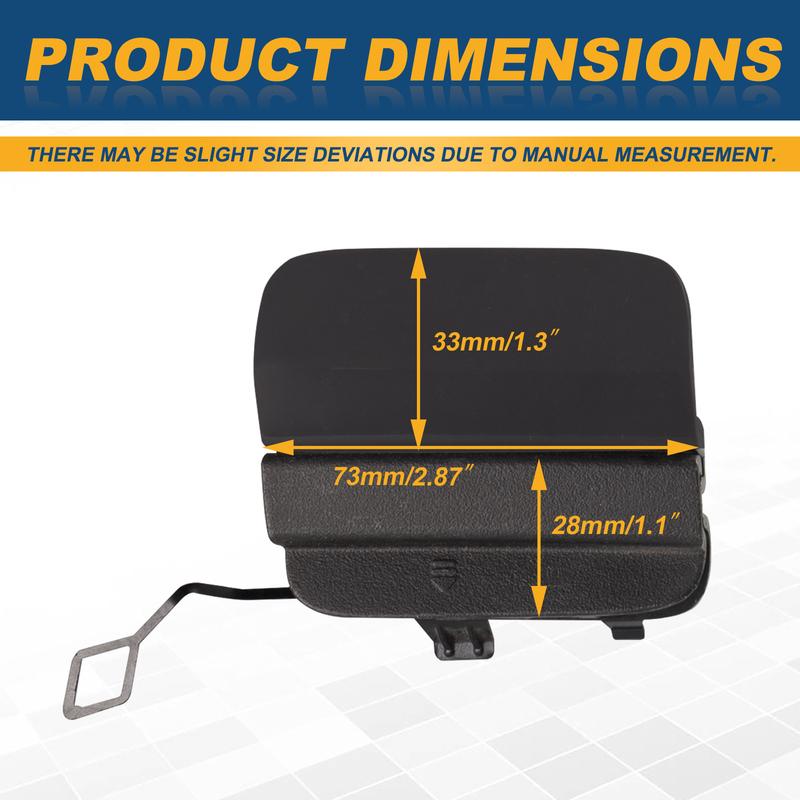 Rear Bumper Tow Hook Cap Towing Eye Cover For Mercedes-Benz C-Class C300 2019-2021 2058853303 A2058853303 Car Accessories