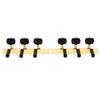 Alice AO 020HV3P 1Pair(Left + Right) Classical Guitar Tuning Key Gold  Black Plated Peg Tuner Machine Head(long) String