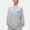 Fear of God Essentials Jersey Long-Sleeve Shirt Light Heather Grey Men Tops 125HO244378F