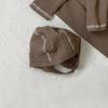 2025 Autumn Baby & Toddler A-Class Soft Ribbed T-Shirt + Base Layer Pajama Set