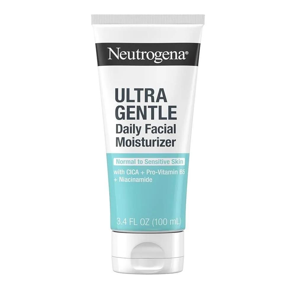 

Neutrogena Fragrance-Free Daily Facial Moisturizer 100ml, Face and Neck Moisturizer for Sensitive Skin, Vitamin B3, Provitamin