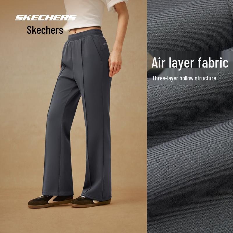 Skechers Women's Lightweight Flared Casual Pants L226W023