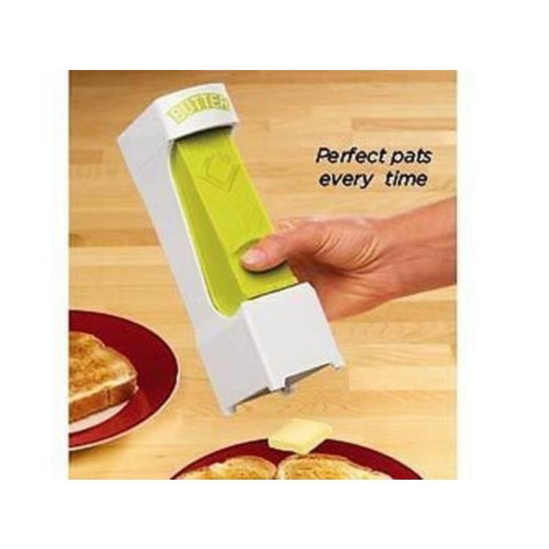 1pc 20.3CM*7.6CM*5.5CM Butter Slicer Cheese and Cream Cheese Slicer Cheese Distributor Separator ABS Modern Minimalism White