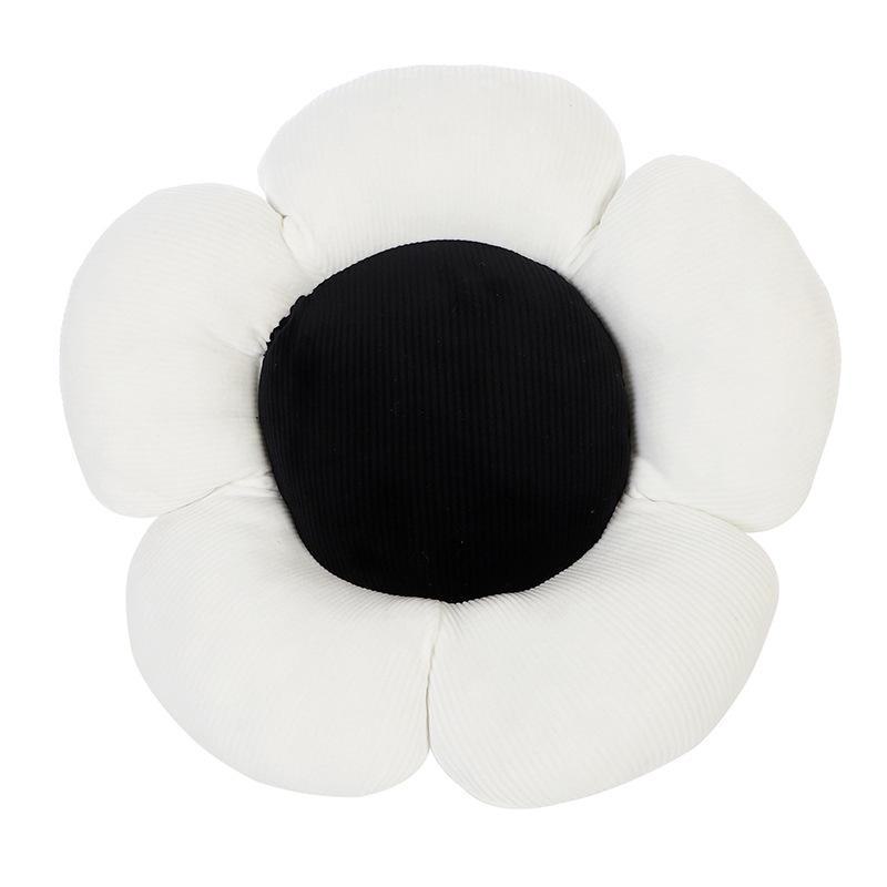 Mała poduszka na zagłówek samochodowy z kwiatowym wzorem, poduszka pod kark dla komfortowego podparcia