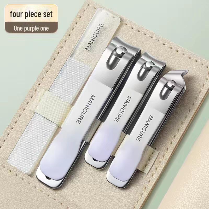 Portable Nail Clippers & Scissors Set: Complete Manicure & Pedicure Kit for Home Use