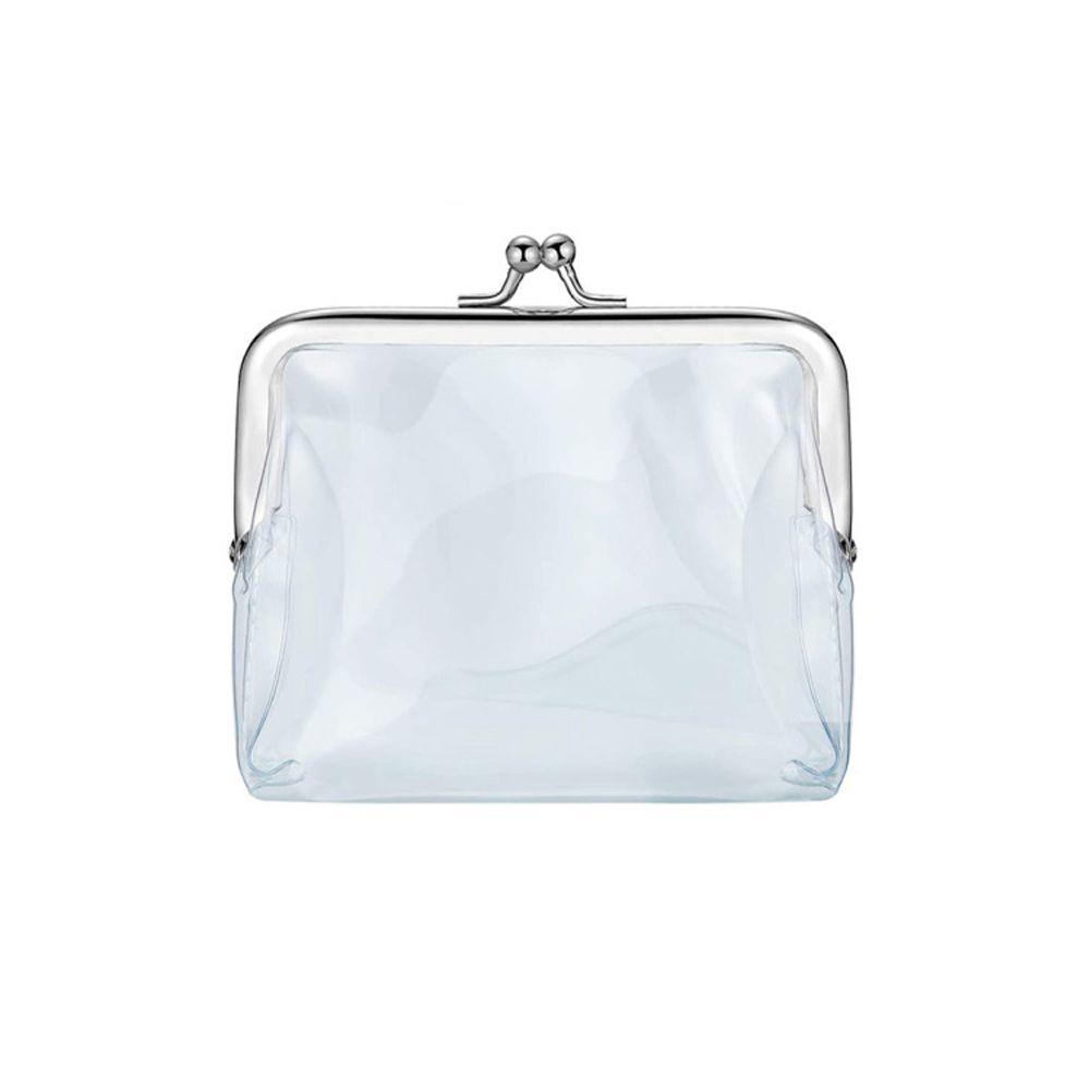 Cute Small Coin Purse For Women Girls Clear Mini Female Purses Key Lipstick Earphone Transparent Storage Bags Wallet Pouch