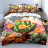 "Blossoming Desert Dreamscape" Bedding sets Duvet covers Pillowcases(1* Duvet Cover 2* Pillowcases without duvet insert)
