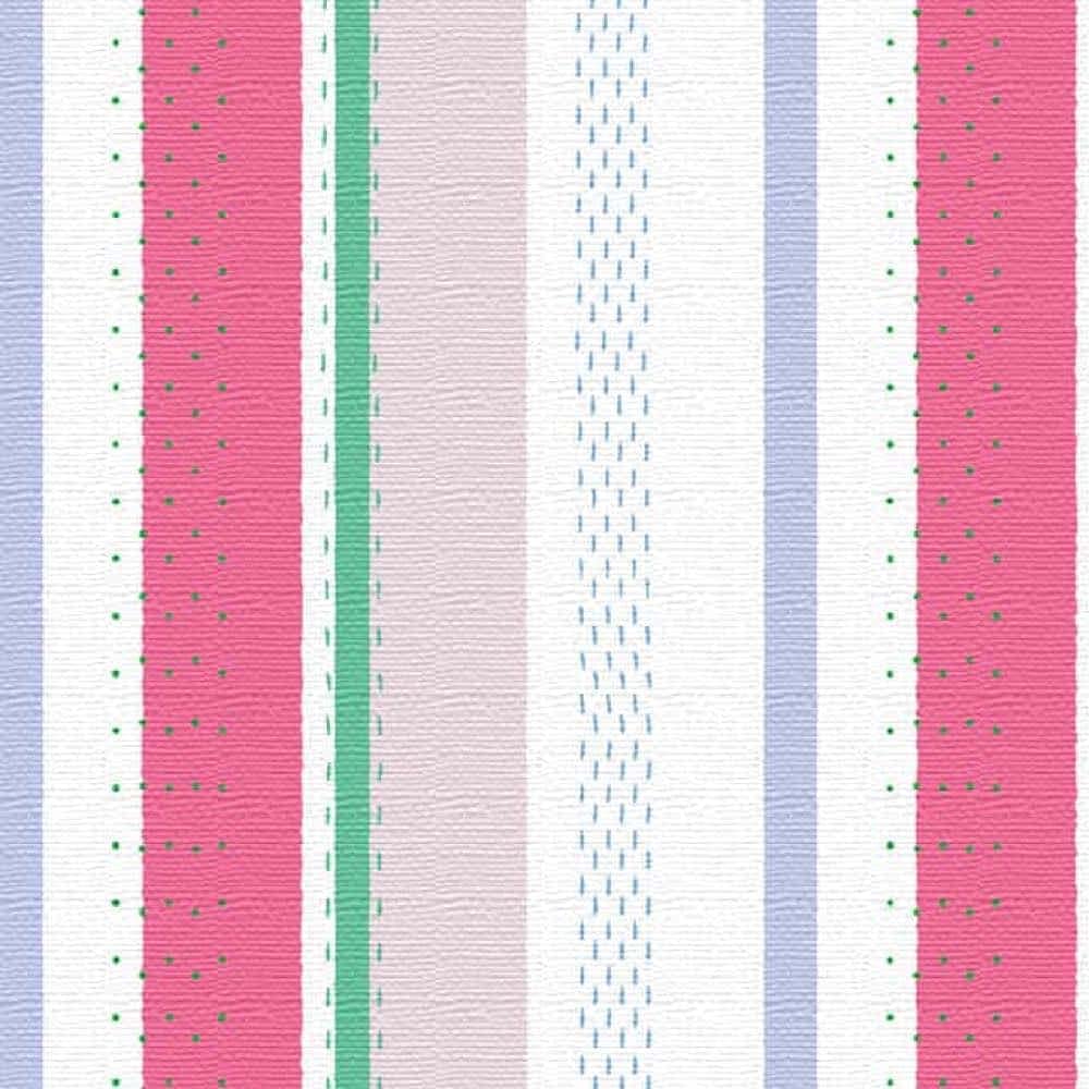 Colorful Striped Art 57cm x Made in Stylish Interior Living Room Fabric Panel Panel, 57cm, Large, Japan, Poster, Decor, Decor, Pastel, Modern,