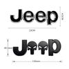 Dnvr5 1Pcs 3D Metal Stickers Car Body Trunk Decal For Jeep Wrangler Grand Cherokee Avenger Compass Wagoneer Gladiator Renegade Patriot