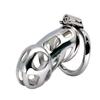 CB Chastity Lock for Men Stainless Steel Penis Cage Adult Sex Toy Cock Cage Cockring BDSM   Game Slave Fetish Cockring